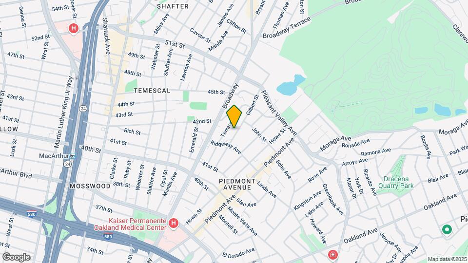 4263 Gilbert St Mapa y Detalles de la Ubicación