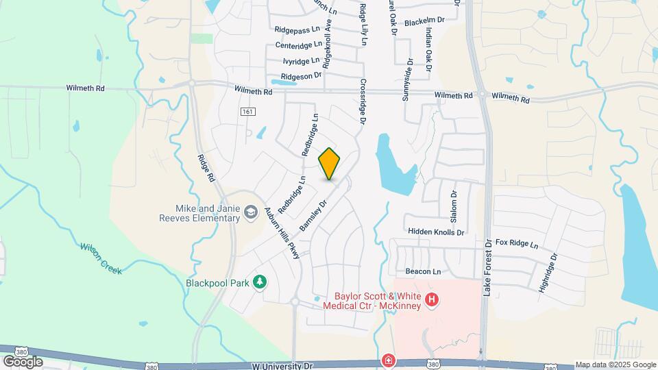2505 Temple Dr Map and Location Details