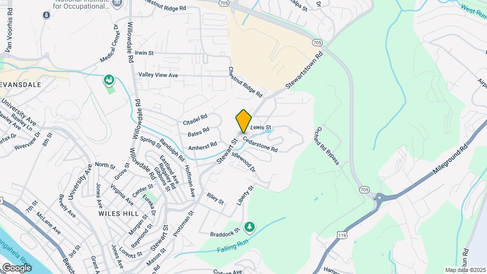 1 Cedarstone Rd Map and Location Details