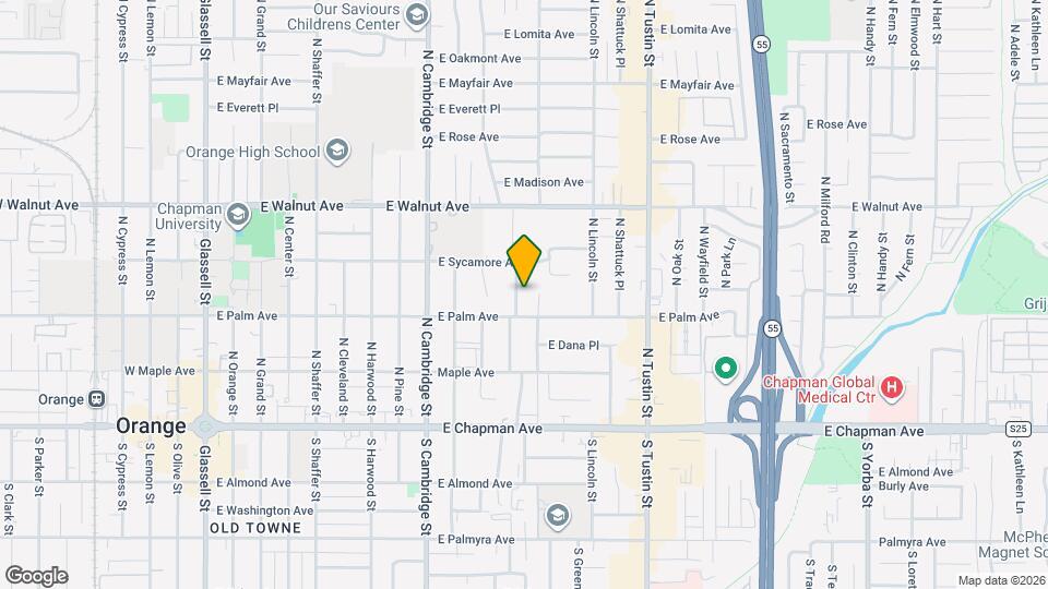 337-343 N Magnolia St Map and Location Details