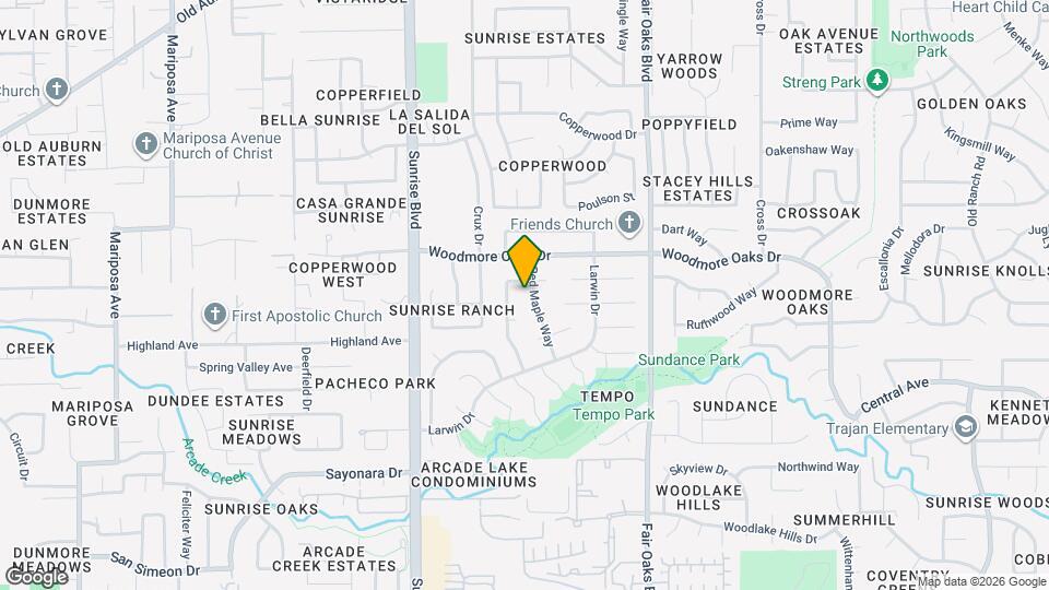 6847 Red Maple Way Map and Location Details