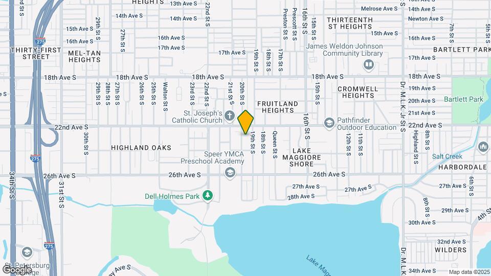 2240 20th St S Map and Location Details