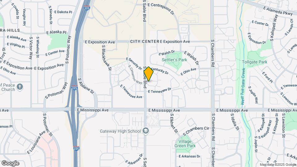 960 S Dawson Way Map and Location Details