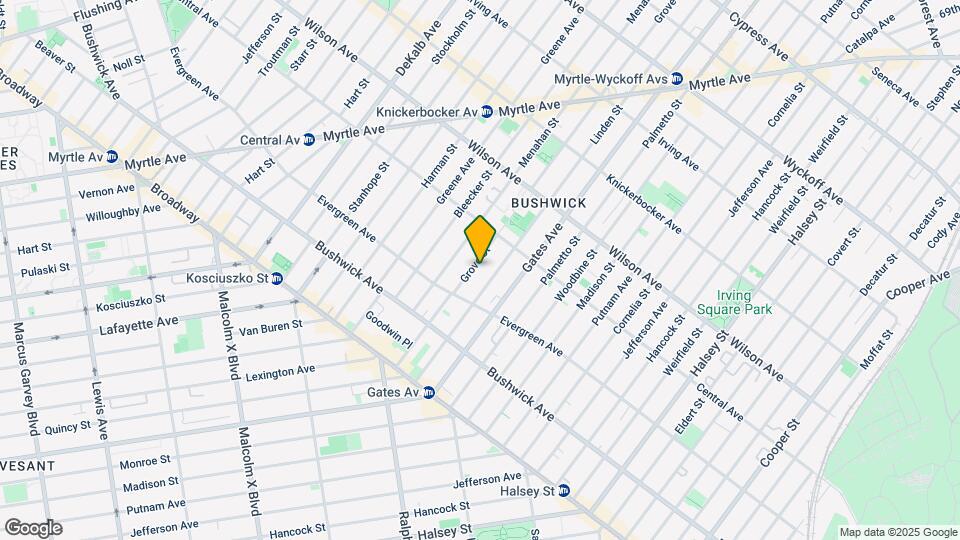 124 Grove St Mapa y Detalles de la Ubicación