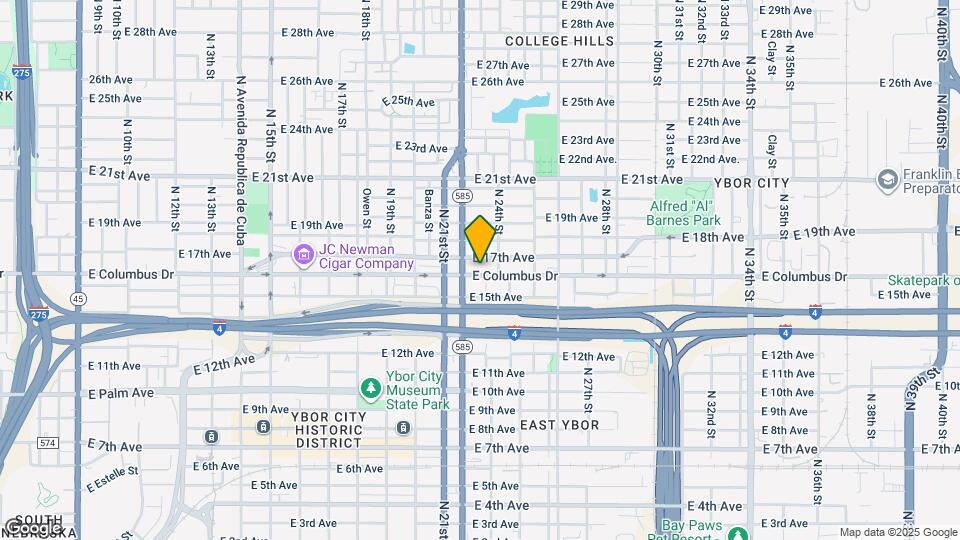 2214 E Columbus Dr Map and Location Details