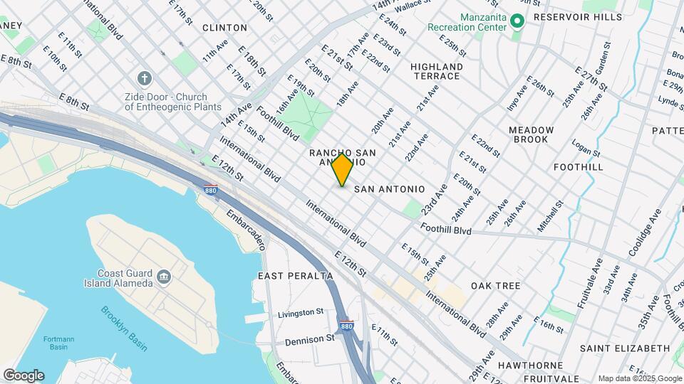 2018 E 15th St Map and Location Details