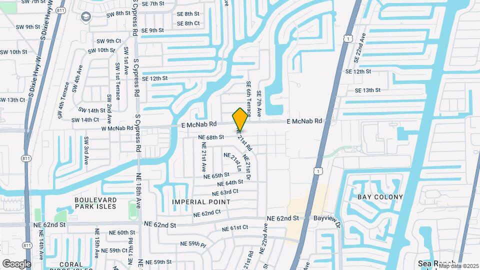 2161 NE 68th St Map and Location Details