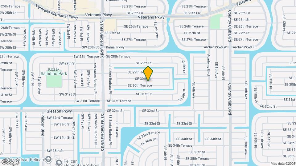 301 SE 30th Terrace Map and Location Details