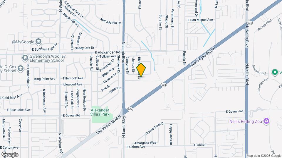 4420 Faberge Ave Map and Location Details