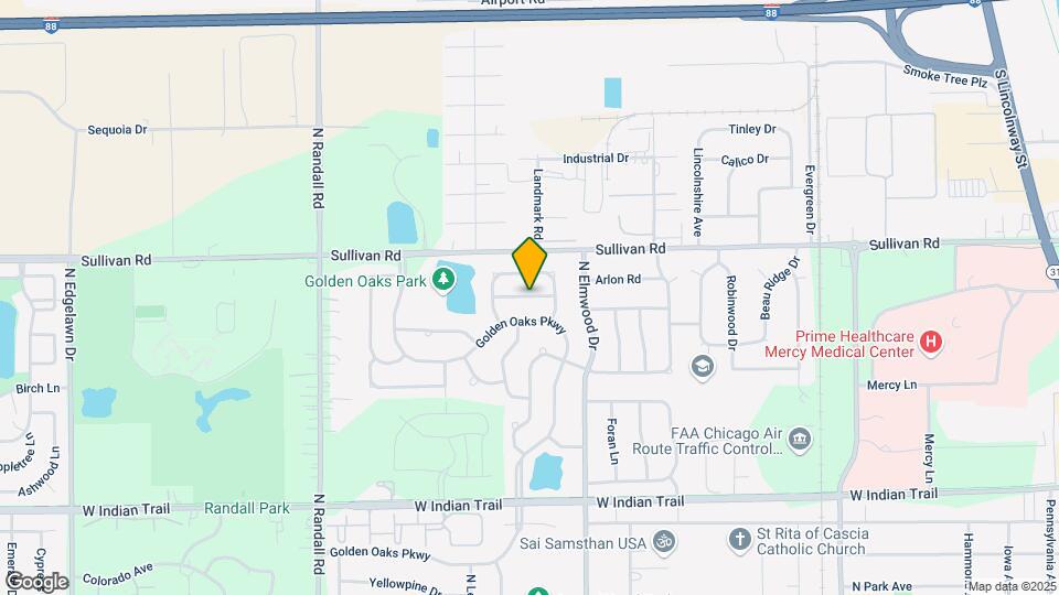 1138 Pin Oak Trail Map and Location Details