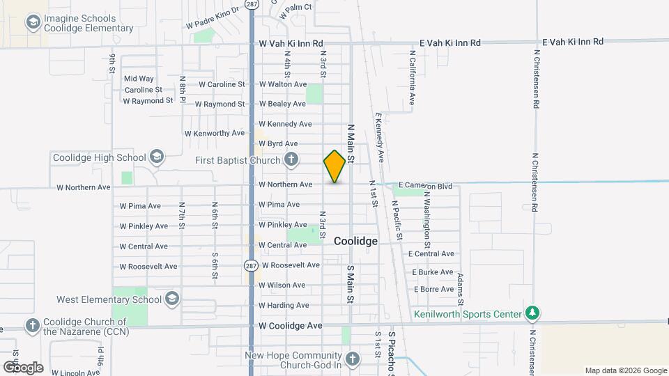 251 W Northern Ave Map and Location Details