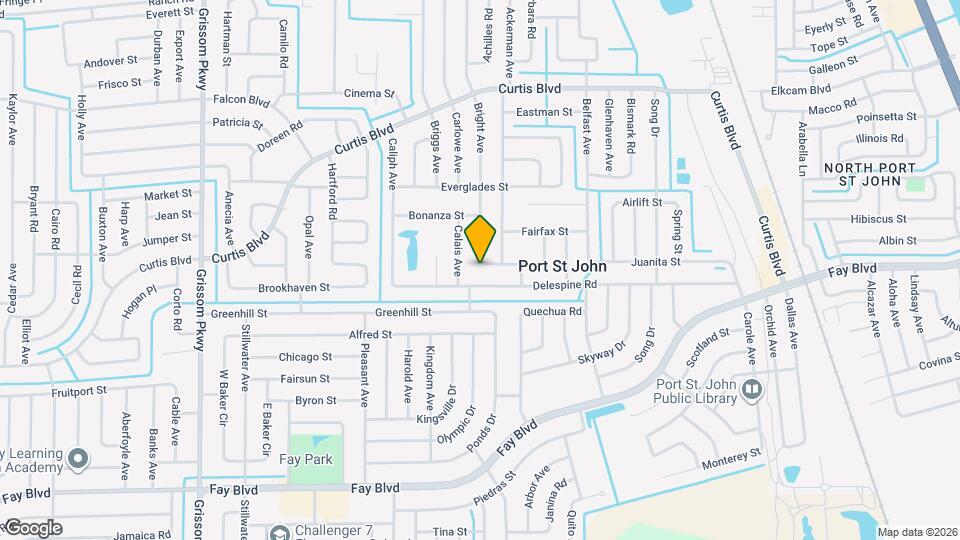 4389 Alamosa St Map and Location Details