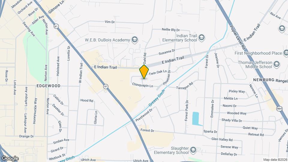 5605 Butternut Rd, Unit I-4 Map and Location Details