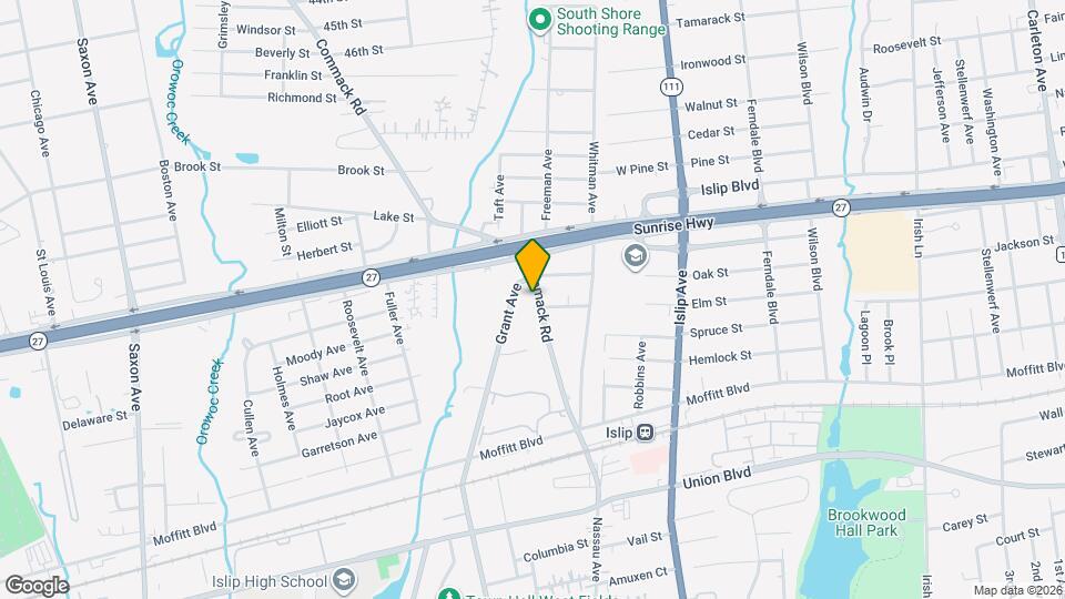 134 Commack Rd Mapa y Detalles de la Ubicación