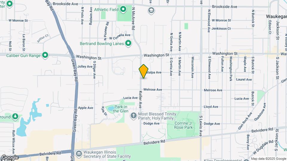 123 Keller Ave Map and Location Details