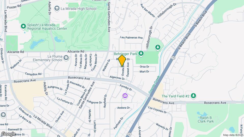 14509 Ermita Ave Map and Location Details