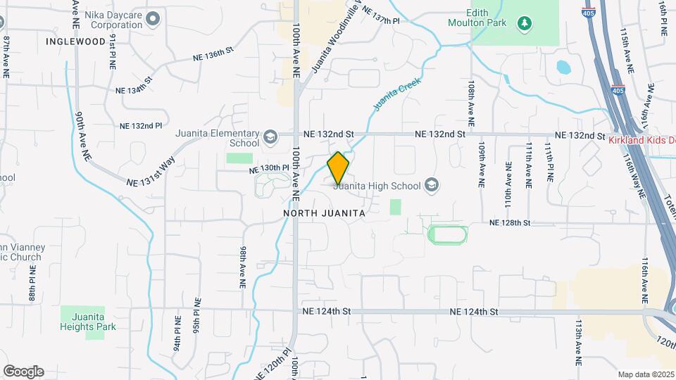 10213 NE 129th Ln Map and Location Details