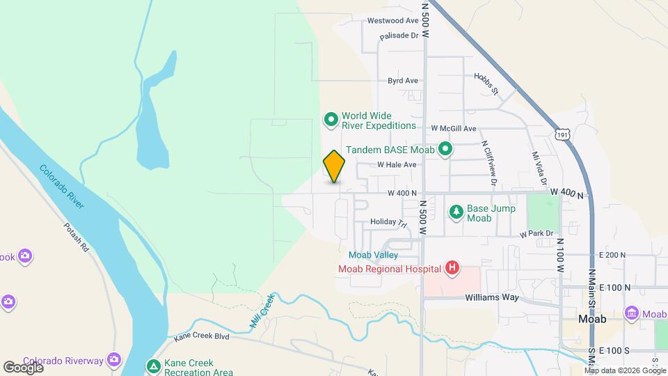 792 W 400 N Map and Location Details