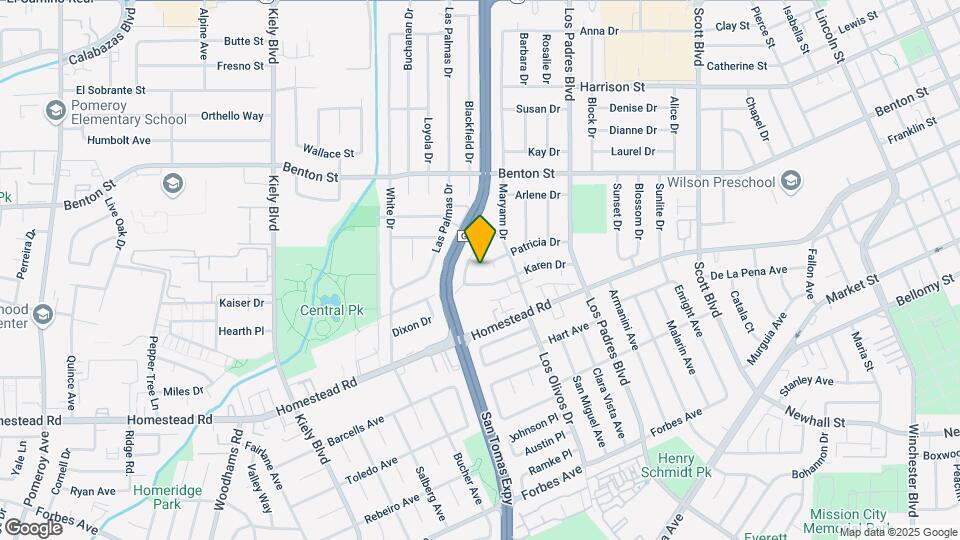 2414 Patricia Dr Map and Location Details