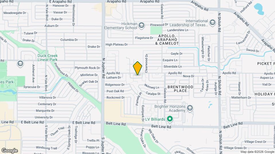 3211 Roundtree Ln Map and Location Details