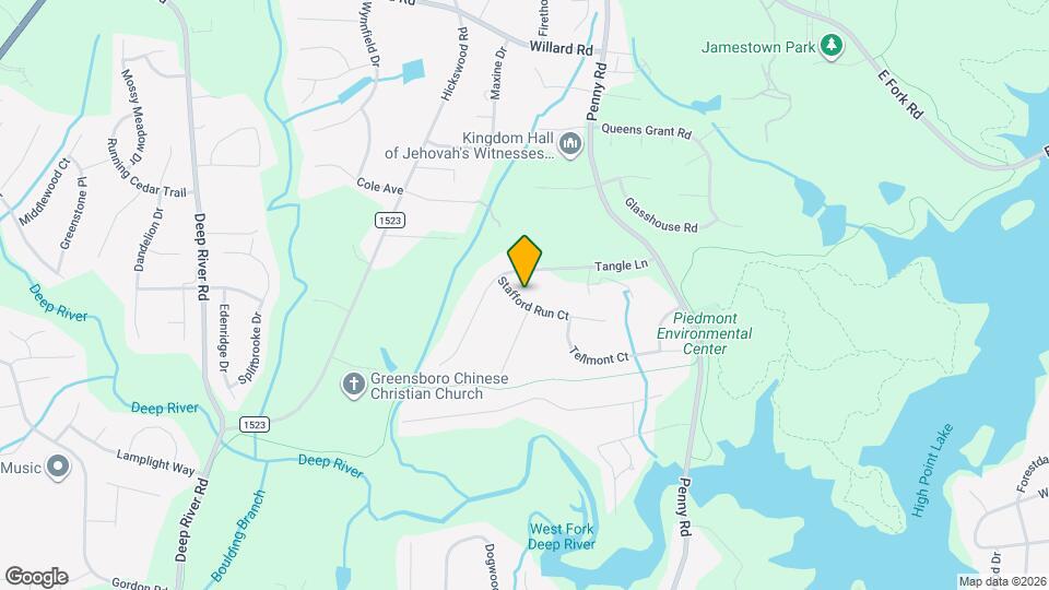 3863 Stafford Run Ct Mapa y Detalles de la Ubicación