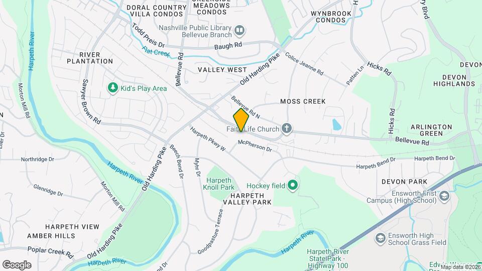 602 McPherson Cir Map and Location Details
