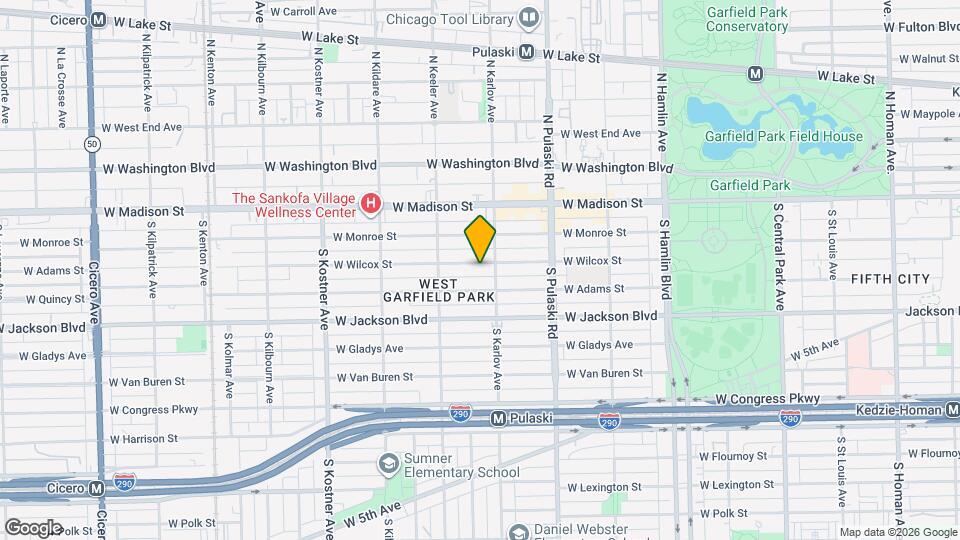 4117 W Wilcox St Mapa y Detalles de la Ubicación