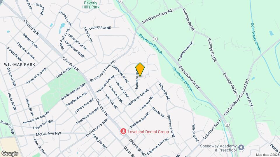 320 Hamilton Dr NE Map and Location Details