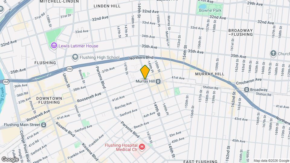 40-10 149th St Map and Location Details