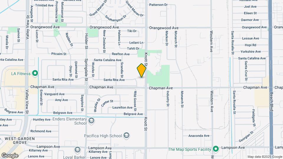 6942 Santa Rita Ave Map and Location Details