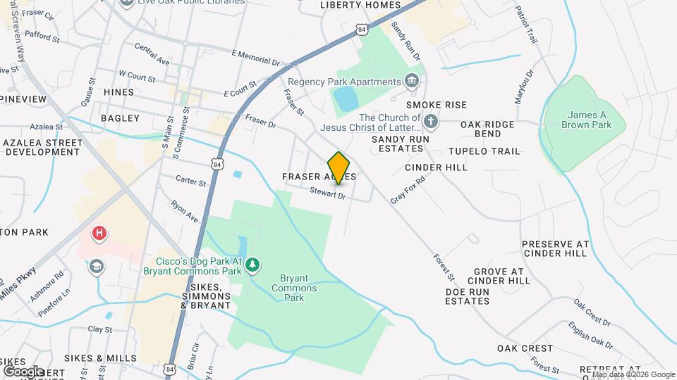 407 Simpson St Map and Location Details