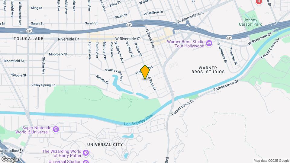 4221 W Toluca Lake Ln Map and Location Details