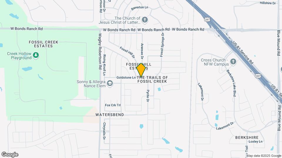 421 Goldstone Ln Map and Location Details