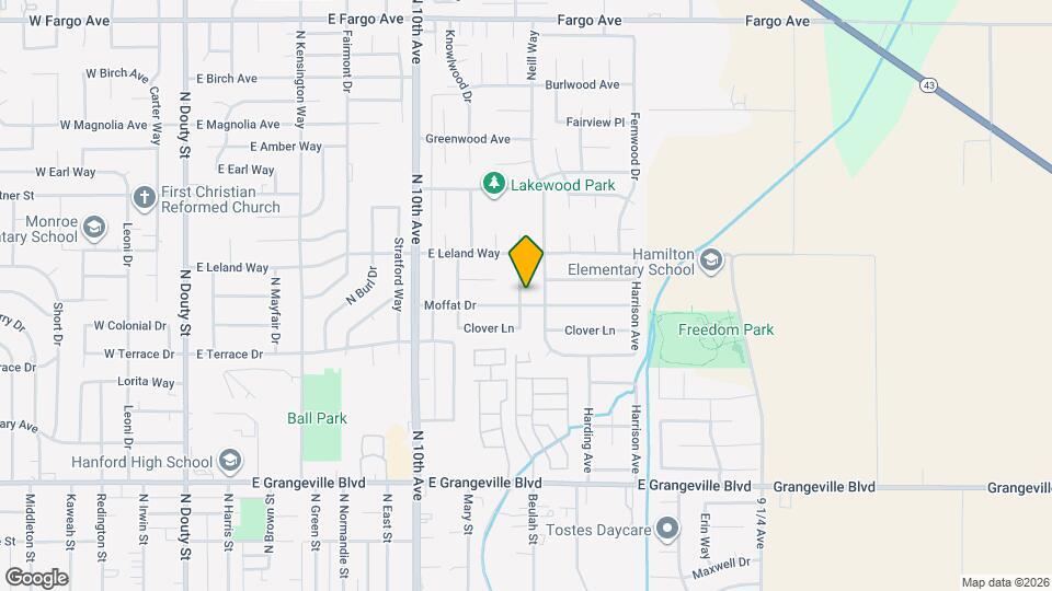 2043 Candlewood Ln Map and Location Details