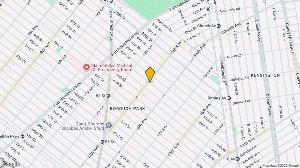 4401 13th Ave Map and Location Details