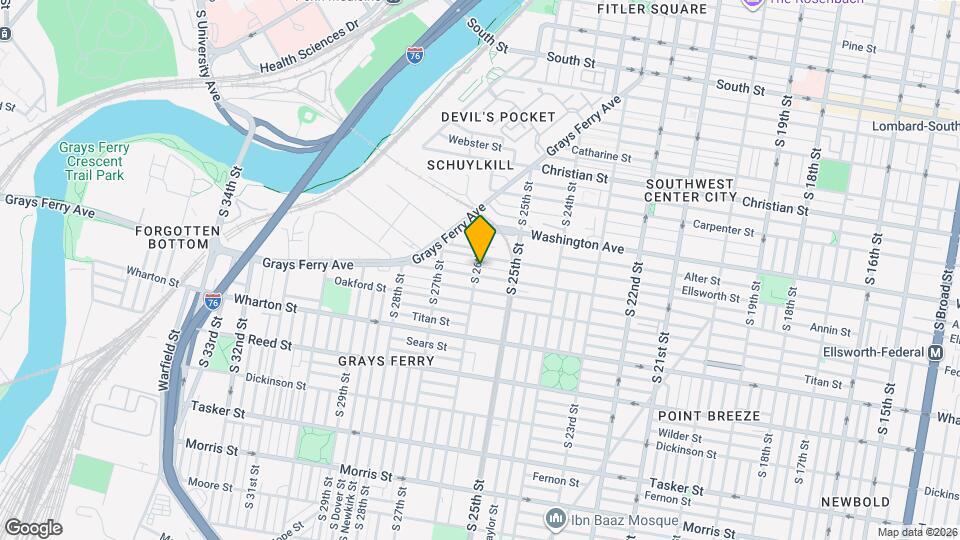 1141 S 26th St Map and Location Details