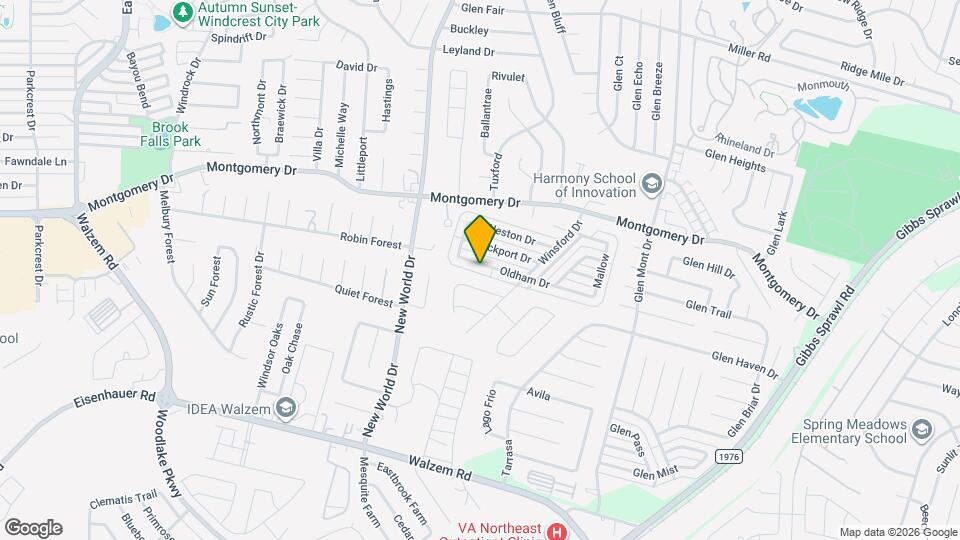 6824 Oldham Map and Location Details