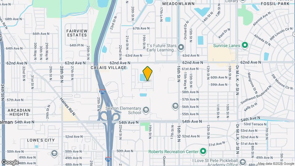 1900 59th Ave N Map and Location Details