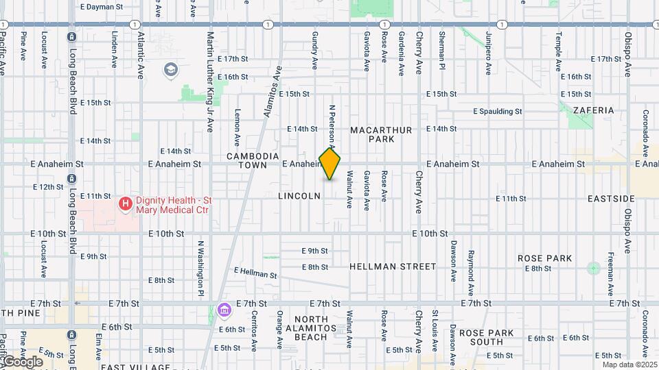 1136 Hoffman Ave Map and Location Details