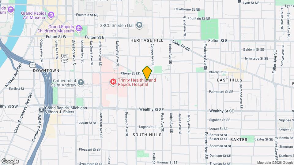 228 Morris Ave SE, Unit Furnished Upstairs Apartment Map and Location Details