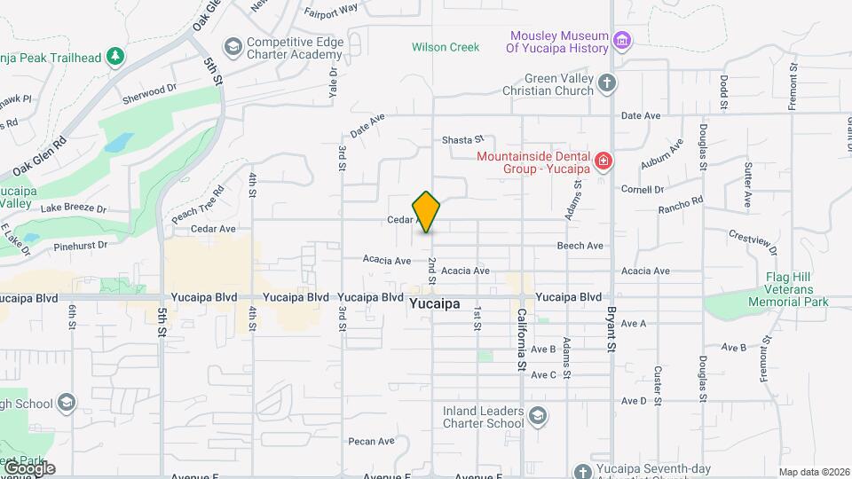 11970 2nd St Map and Location Details