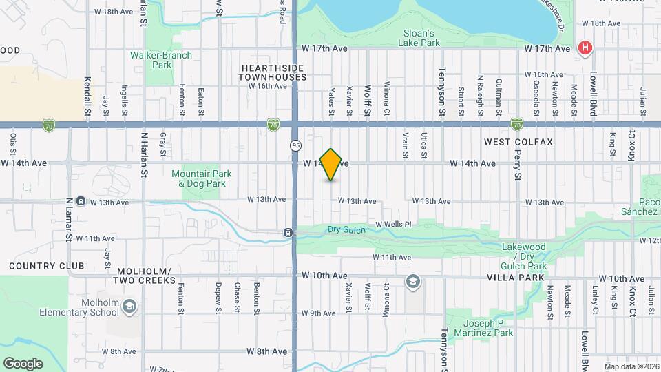1331 Yates St, Unit 1331 Yates Map and Location Details
