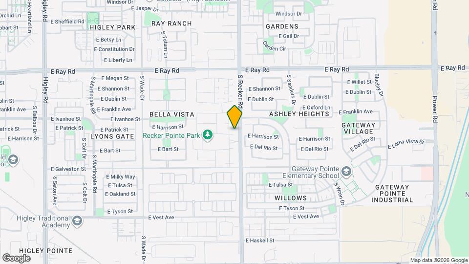 1861 S Follett Way Map and Location Details