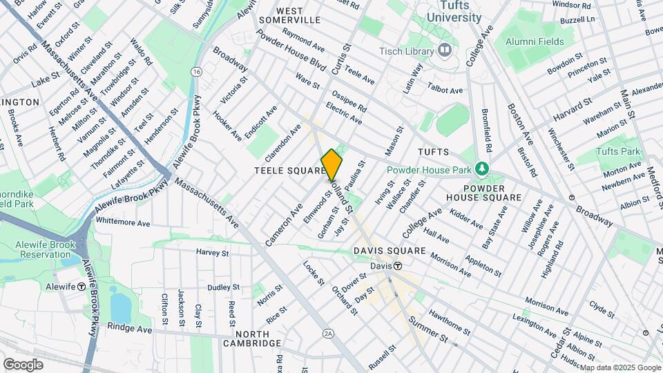 158 Holland St, Unit 1 Map and Location Details