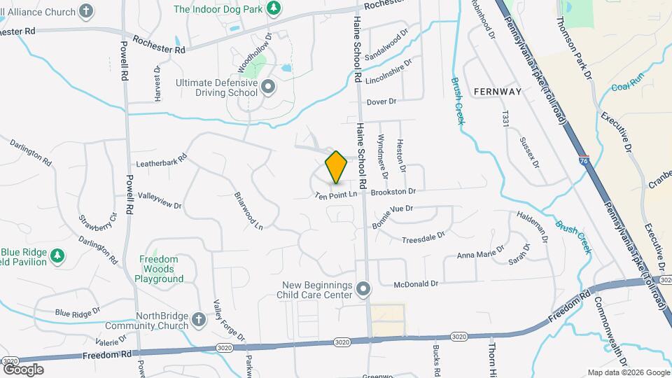 307 Fawn Trl Mapa y Detalles de la Ubicación