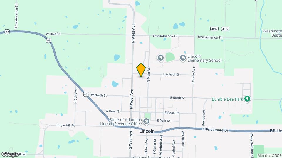 381-383 N Main Ave Map and Location Details