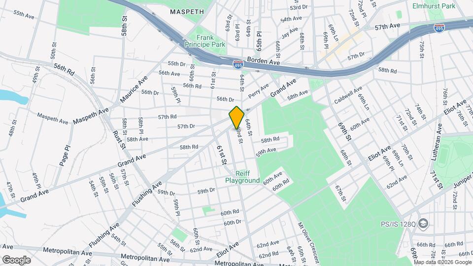 57-22 63rd St Map and Location Details