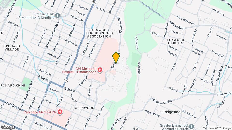 808 Glenwood Dr Map and Location Details