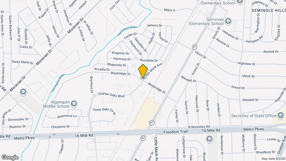 Peachtree Apartments Map and Location Details