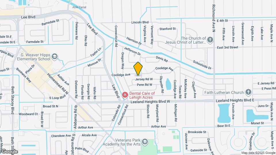 503 Jersey Rd W Map and Location Details